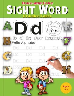 Front cover_Trace-and-Color Sight Word Practice Pages