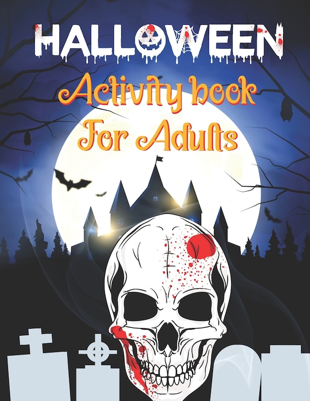 Couverture_Halloween Activity Books For Adults