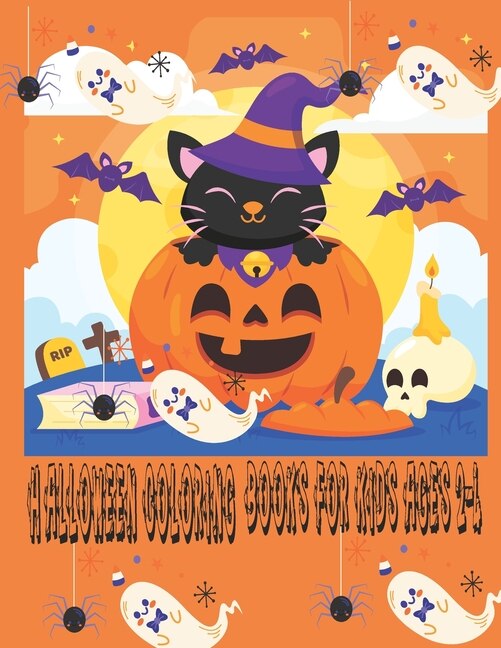 Front cover_Halloween Coloring Books for Kids Ages 2-4