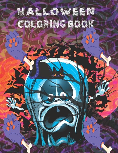 Front cover_Halloween Coloring Book