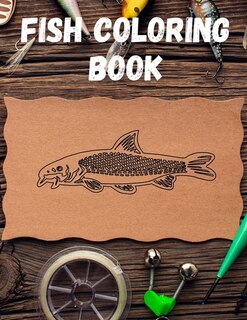 Front cover_Fish Coloring Book