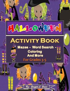Couverture_Halloween Activity Book for Grades 3-5