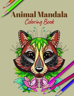 Couverture_Animal Mandala Coloring Book