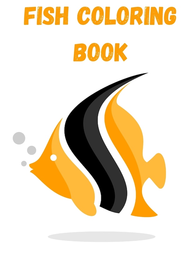 Front cover_Fish Coloring Book