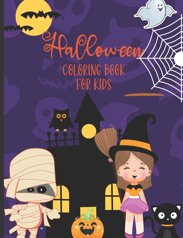 Couverture_Halloween Coloring Book For Kids