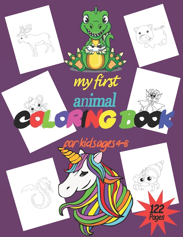 Couverture_My First Animal Coloring Book