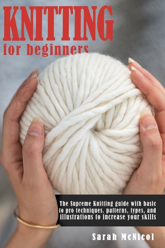 Front cover_Knitting For Beginners