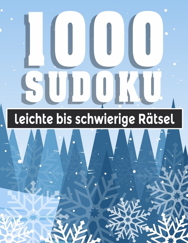 Front cover_Sudoku 1000 leichte bis extrem Rätsel