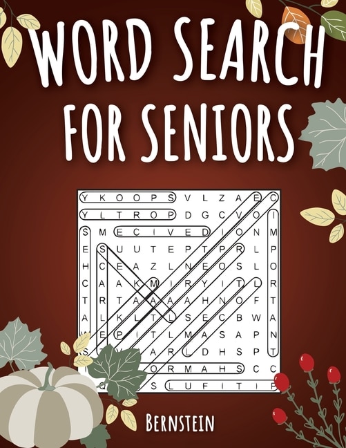 Front cover_Word Search for Seniors