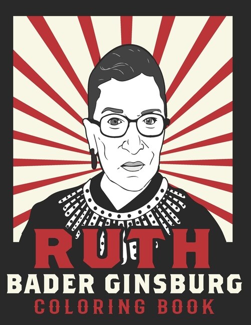 Front cover_Ruth Bader Ginsburg Coloring Book