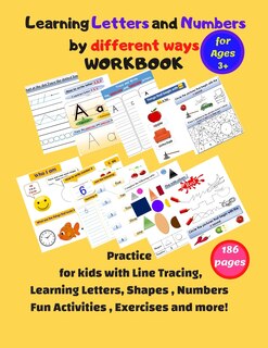 Front cover_Learning Letters and Numbers by different ways Workbook