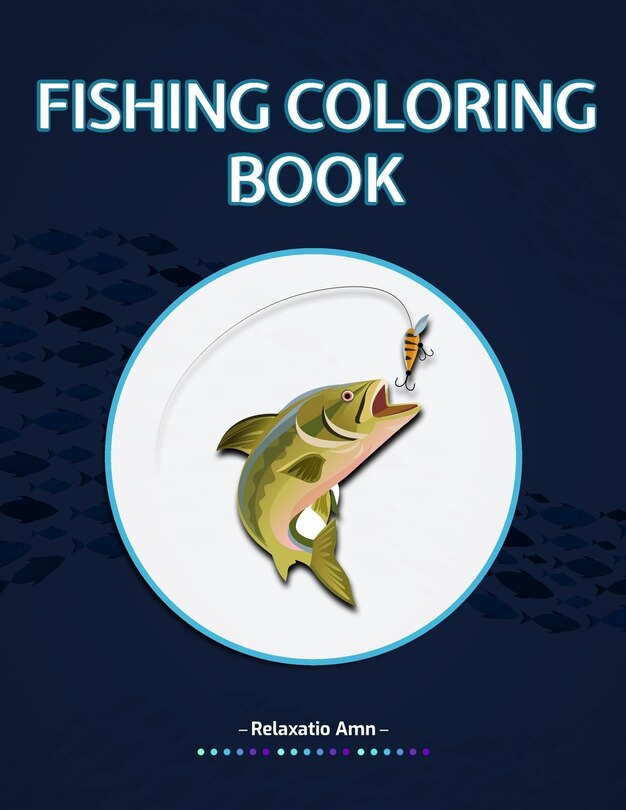 Couverture_Fishing Coloring Book