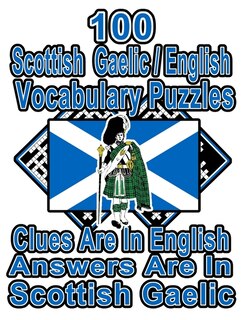 Front cover_100 Scottish Gaelic/English Vocabulary Puzzles