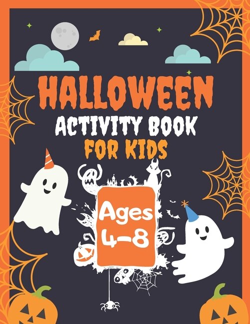 Couverture_Halloween Activity Book for Kids Ages 4-8