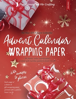 Couverture_Wrapping Paper for Your DIY Advent Calendar - The Ultimate Set for Crafting