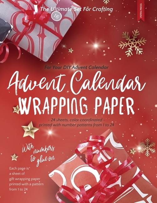 Couverture_Wrapping Paper for Your DIY Advent Calendar - The Ultimate Set for Crafting