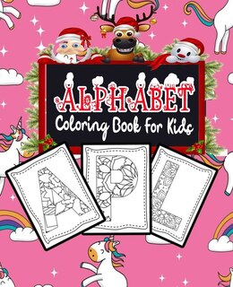 Front cover_Alphabet Coloring Book For Kids