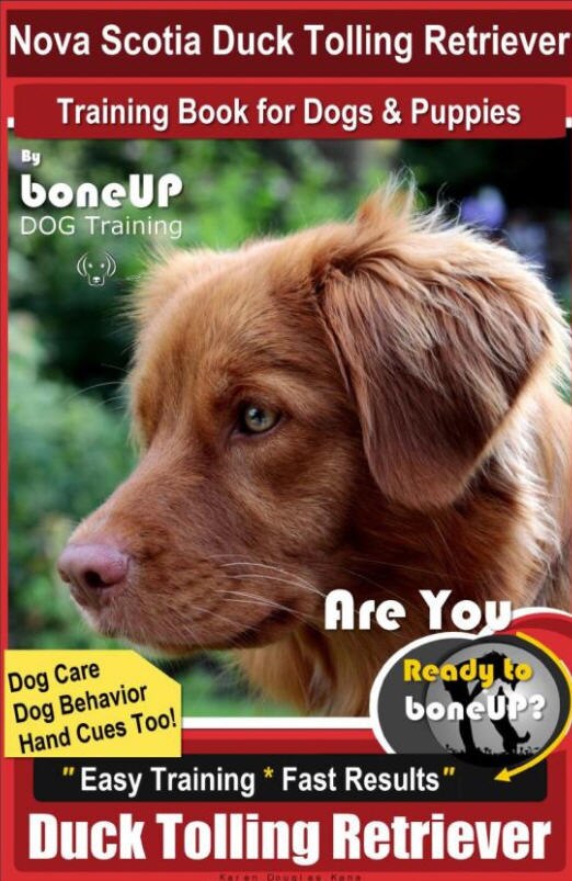 Nova Scotia Duck Tolling Retriever Training Book For Dogs Puppies By Boneup Dog Training Dog