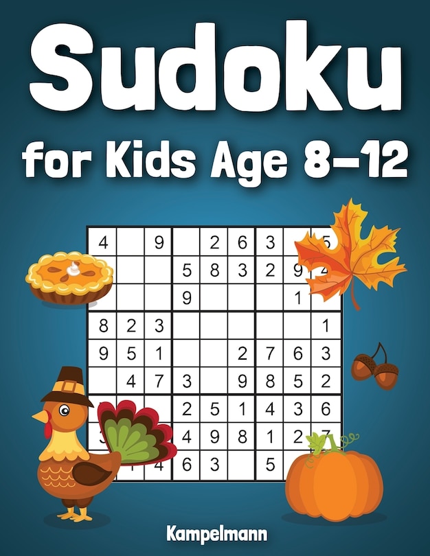 Front cover_Sudoku for Kids Age 8-12