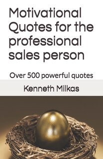 Front cover_Motivational Quotes for the professional sales person