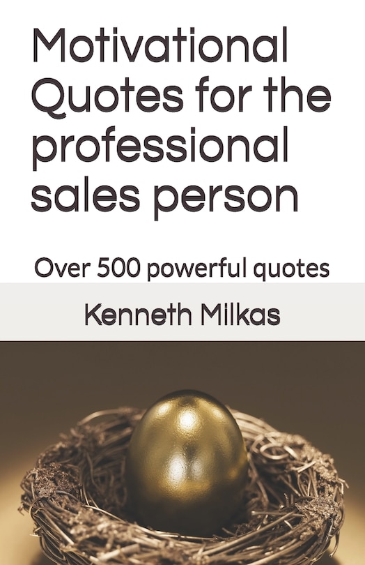 Front cover_Motivational Quotes for the professional sales person