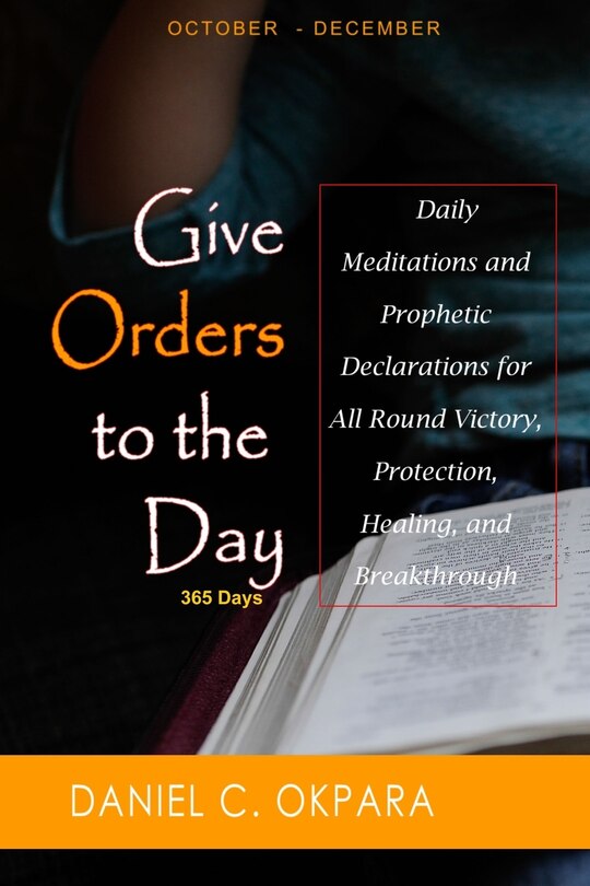 Couverture_Give Orders to the Day (365 Days) Oct - Dec