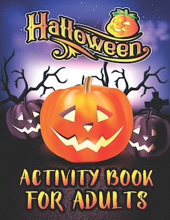 Front cover_Halloween Activity Books For Adults