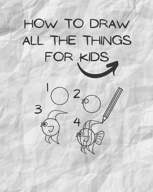 Front cover_how to draw all the things for kids