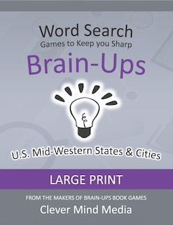 Front cover_Brain-Ups Large Print Word Search