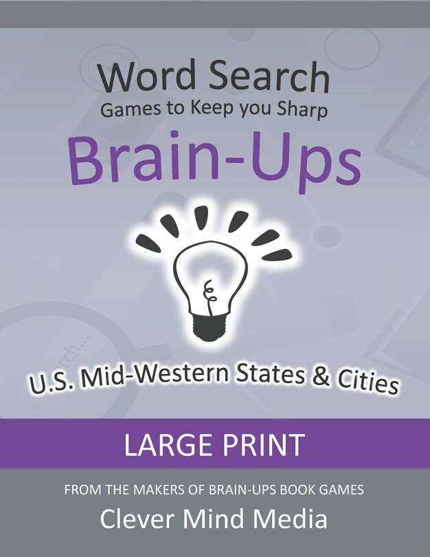 Front cover_Brain-Ups Large Print Word Search