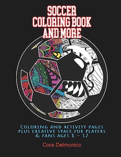 Front cover_Soccer Coloring Book and More