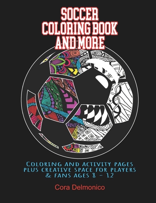 Front cover_Soccer Coloring Book and More