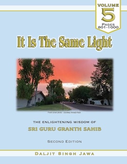 Couverture_It Is The Same Light (Vol. 5)