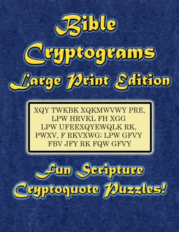 Couverture_Bible Cryptograms Large Print Edition