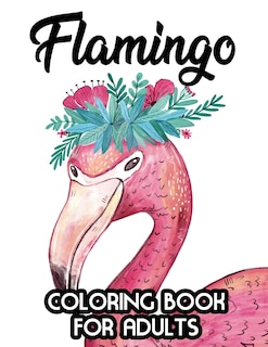 Front cover_Flamingo Coloring Book for Adults