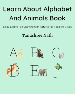 Couverture_Learn About Alphabet And Animals Book