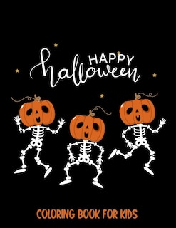 Couverture_Happy Halloween Coloring book for Kids