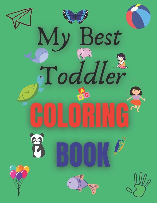 Couverture_My Best Toddler Coloring Book