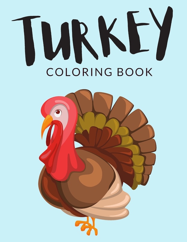 Front cover_Turkey Coloring Book