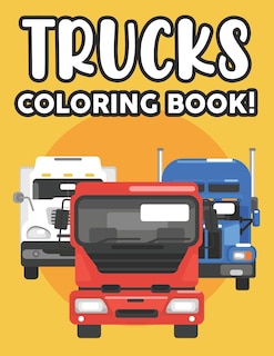 Front cover_Trucks Coloring Book