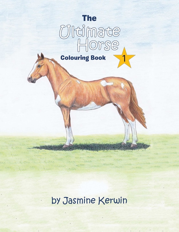 Front cover_The Ultimate Horse Colouring Book 1