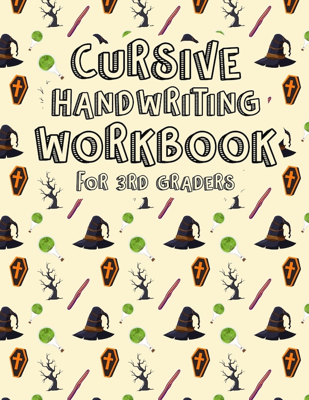 Front cover_Cursive Handwriting Workbook for 3rd Graders