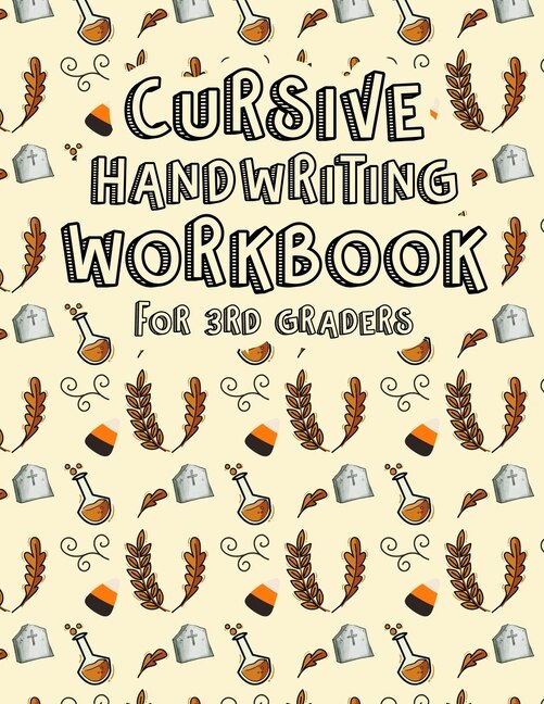 Front cover_Cursive Handwriting Workbook For 3rd Graders