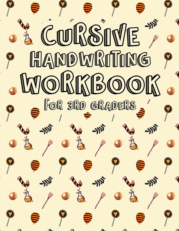 Front cover_Cursive Handwriting Workbook for 3rd Graders