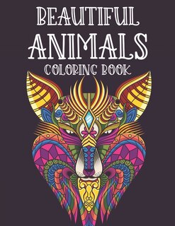 Couverture_Beautiful Animals Coloring Book