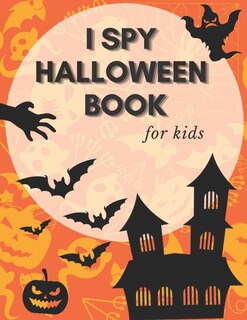 Front cover_I Spy Halloween Book For Kids
