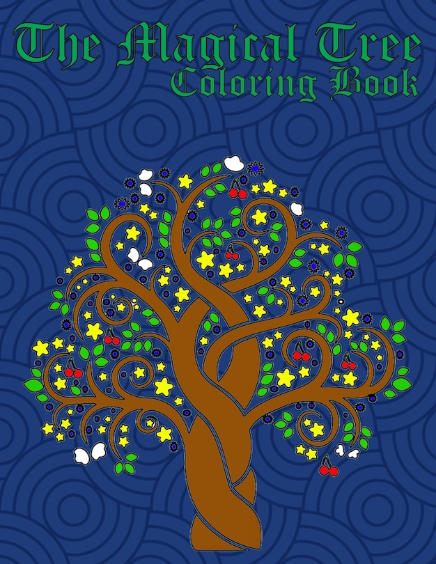 Couverture_The Magical Tree Coloring Book