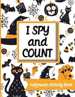 Couverture_I spy and count - Halloween Activity Book
