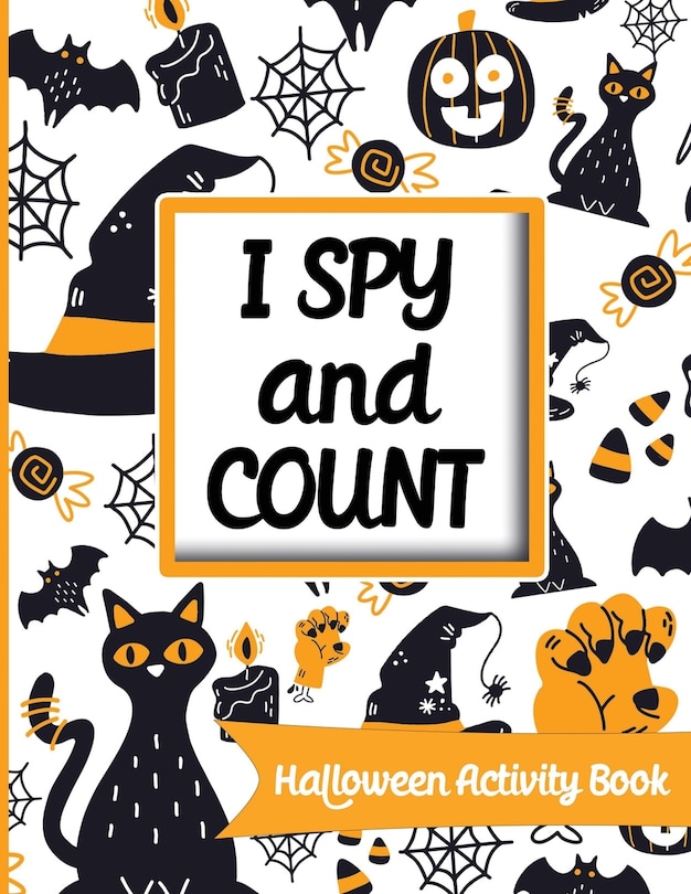 Couverture_I spy and count - Halloween Activity Book