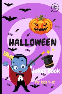 Front cover_Halloween Jokes Book For Kids 4-12